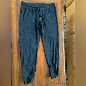 Zyia Peak Zipper Jogger, Black, XL (14-16)